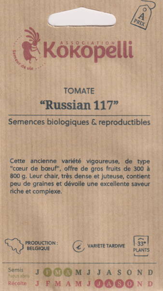 Tomat "Russian 117"